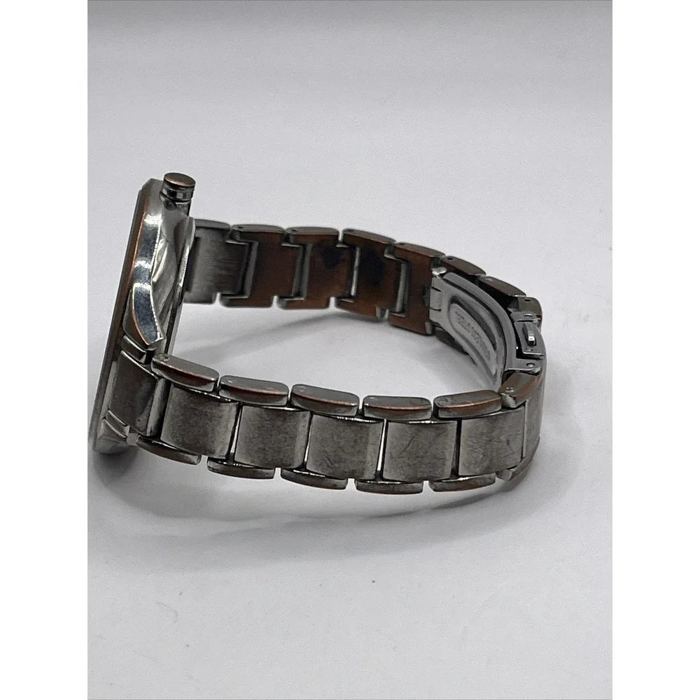 Nine West Women's Quartz Watch Glitter Dial 36mm Case‎ NW/2337- New Battery